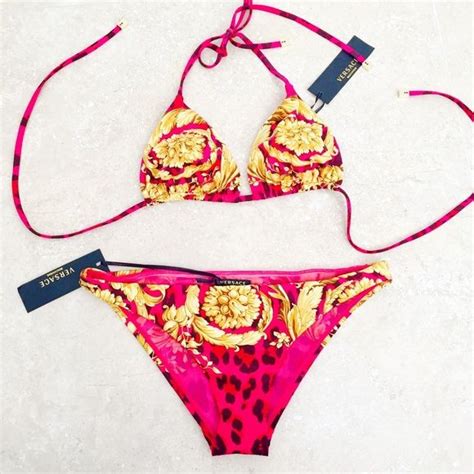 punta versace|versace bikini.